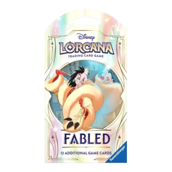 Sobre Disney Lorcana TCG Fabled Inglés 1 Unidad