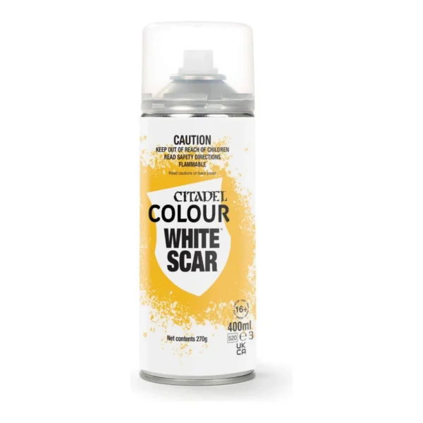Bote de Pintura Citadel Spray White Scar 400ml