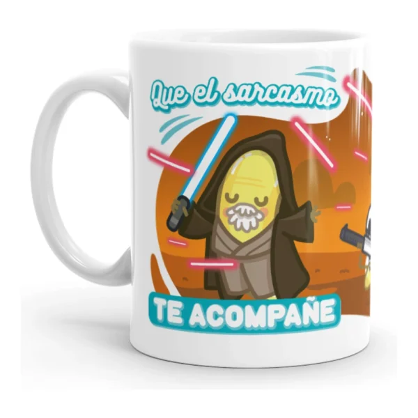 Taza Puterful Sarcasmo Te Acompañe