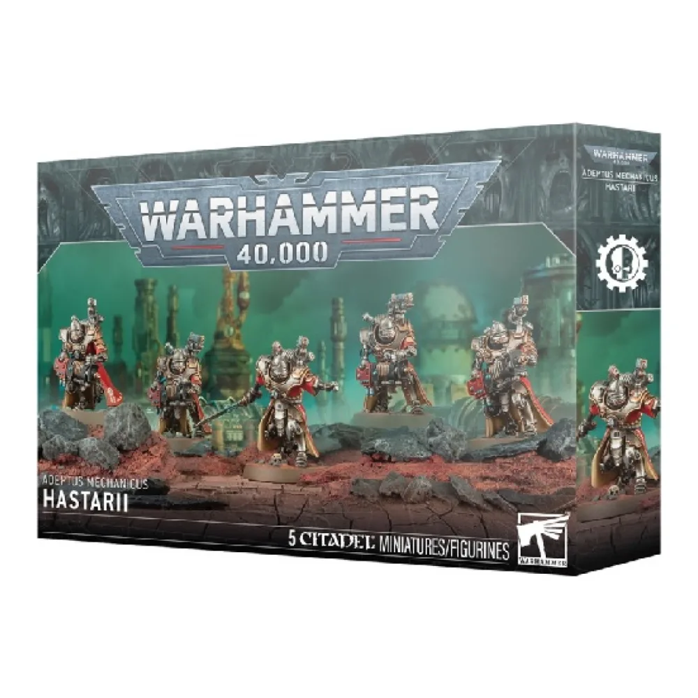 Warhammer 40K Adeptus Mechanicus Hastarii 5 Miniaturas