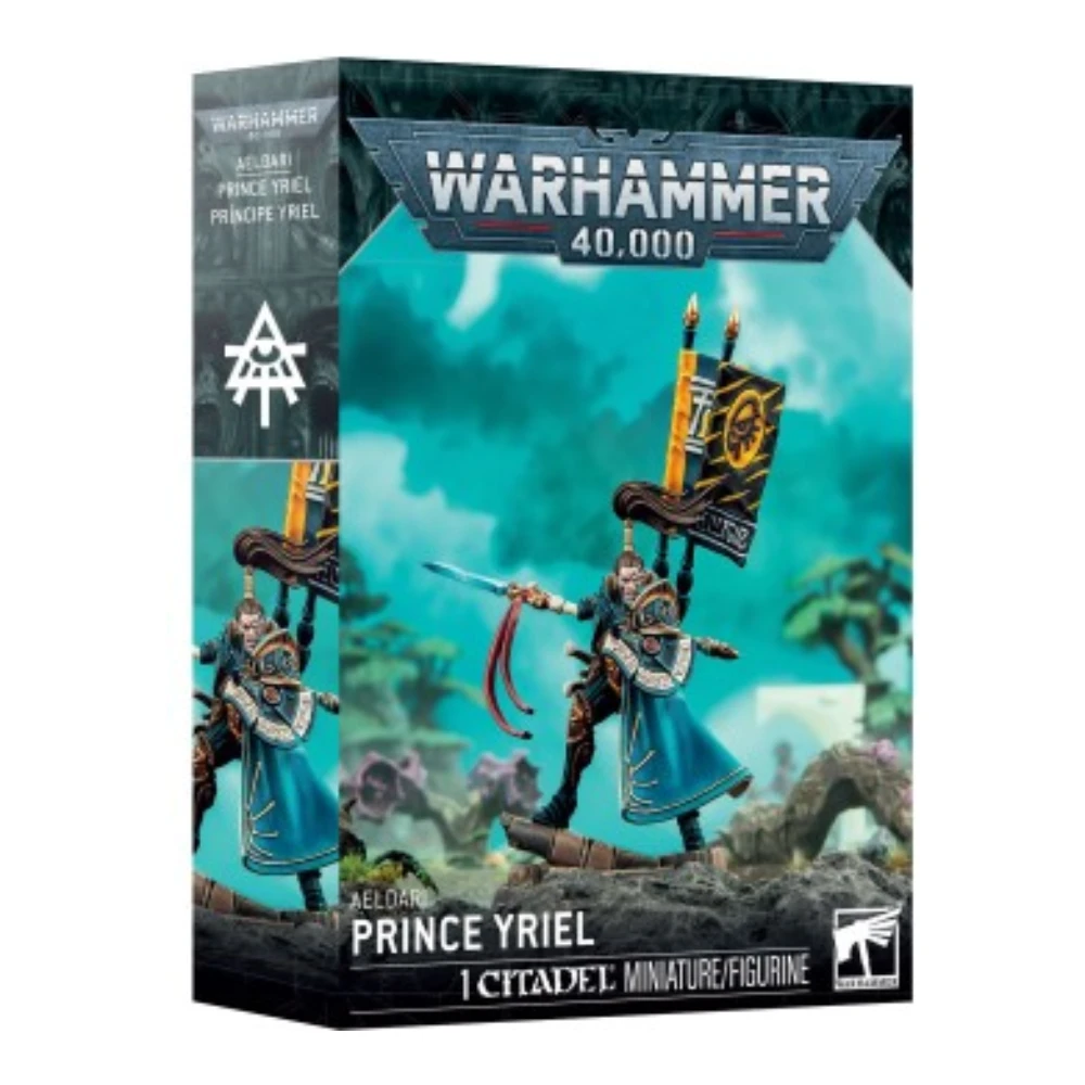 Warhammer 40K Aeldari Príncipe Yriel 1 Miniatura