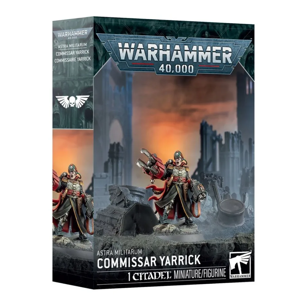 Warhammer 40K Astra Militarum Comisario Yarrick