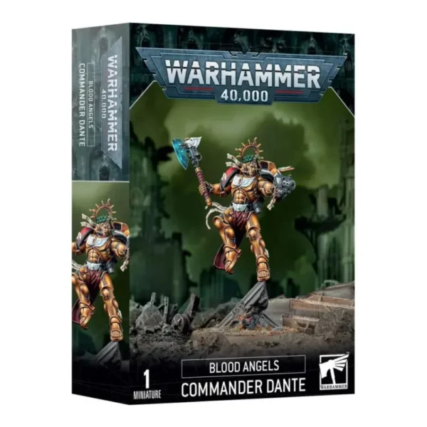 Warhammer 40K Blood Angels Commander Dante 1 Miniatura