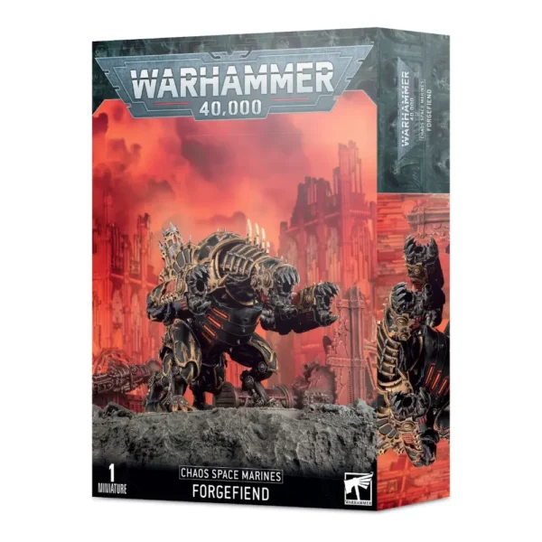 Warhammer 40K Chaos Space Marines Forgefiend 1 Miniatura