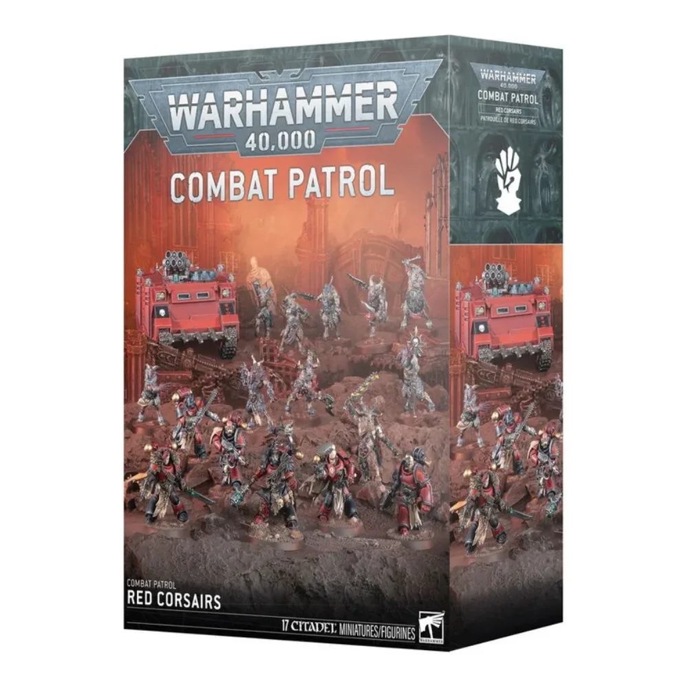 Warhammer 40K Combat Patrol Corsarios Rojos 17 Miniaturas