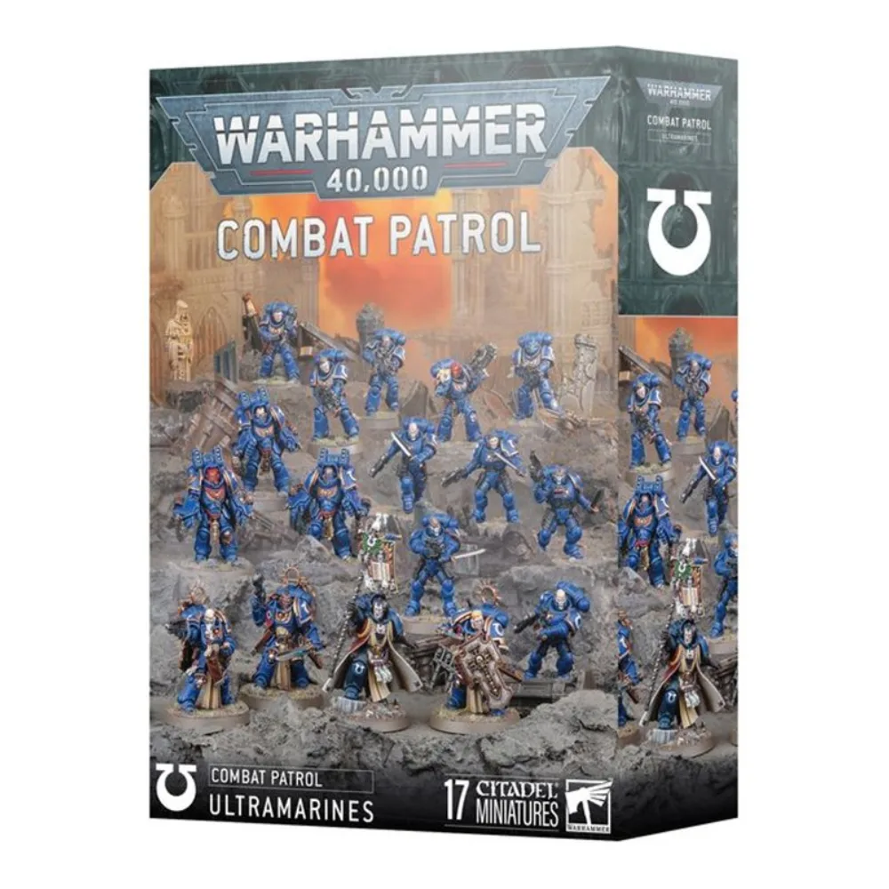 Warhammer 40K Combat Patrol Ultramarines 17 Miniaturas