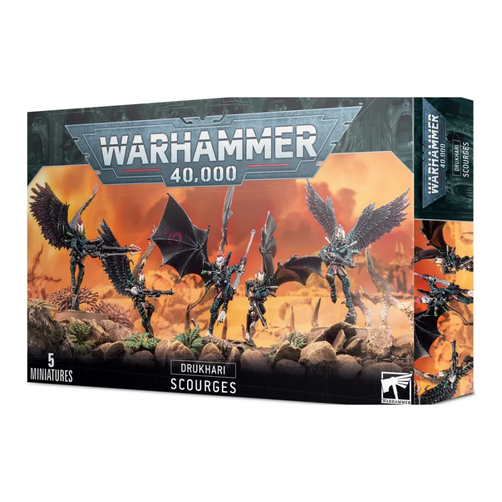 Warhammer 40K Drukhari Scourges 5 Miniaturas