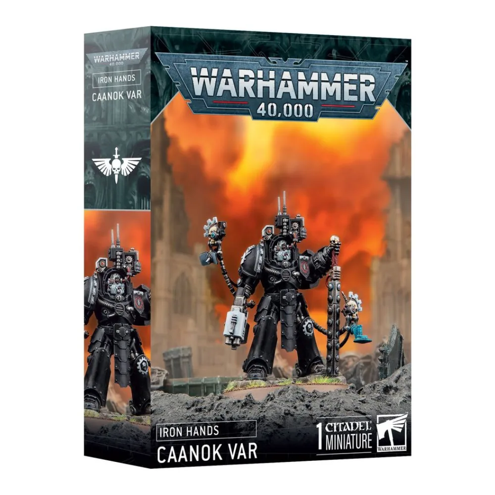 Warhammer 40K Iron Hands Caanok Var 1 Miniatura