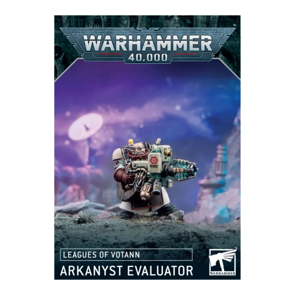 Warhammer 40K Leagues Of Votann Arkanyst Evaluator 1 miniatura