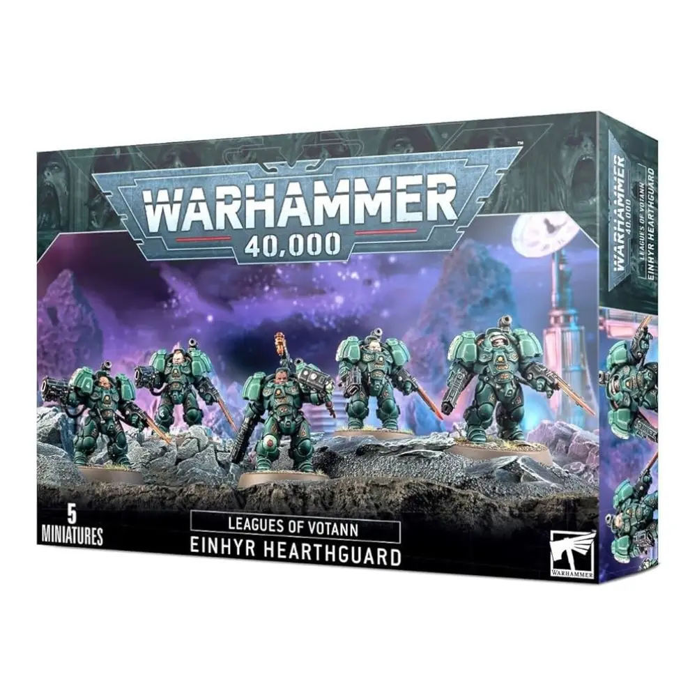 Warhammer 40K Leagues Of Votann Guardamoradas Einhyr 5 Miniaturas