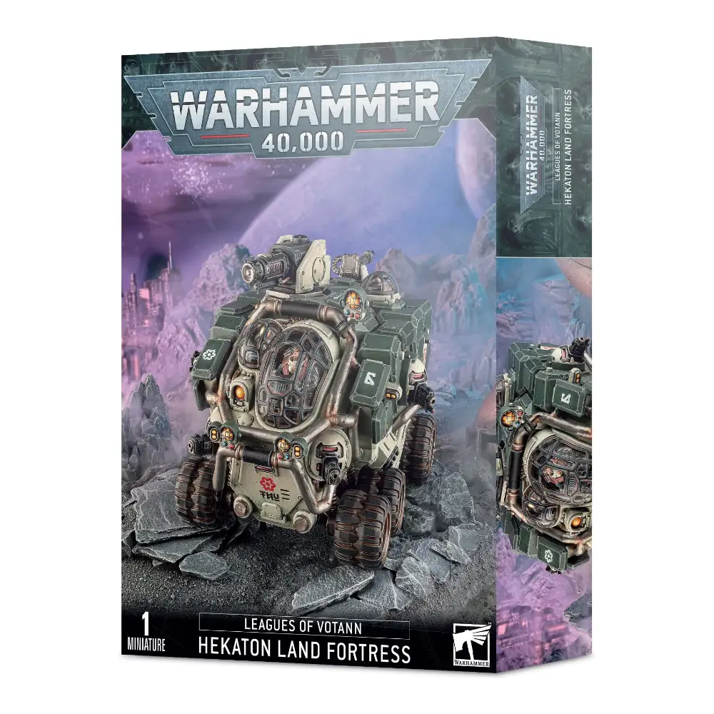 Warhammer 40K Leagues Of Votann Hekaton Land Fortress 1 Miniatura