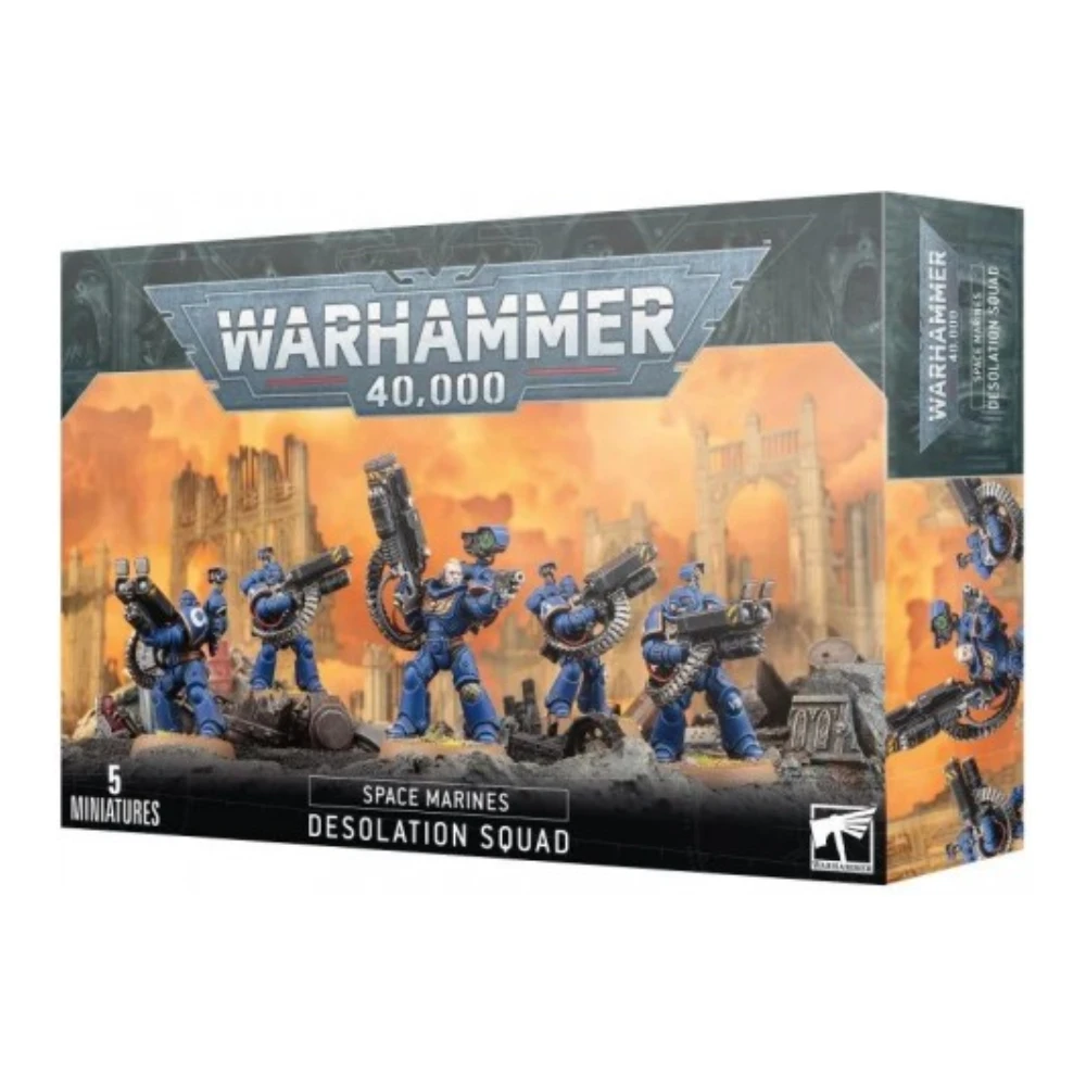 Warhammer 40K Spaces Marines Escuadra de Desoladores 5 Miniaturas