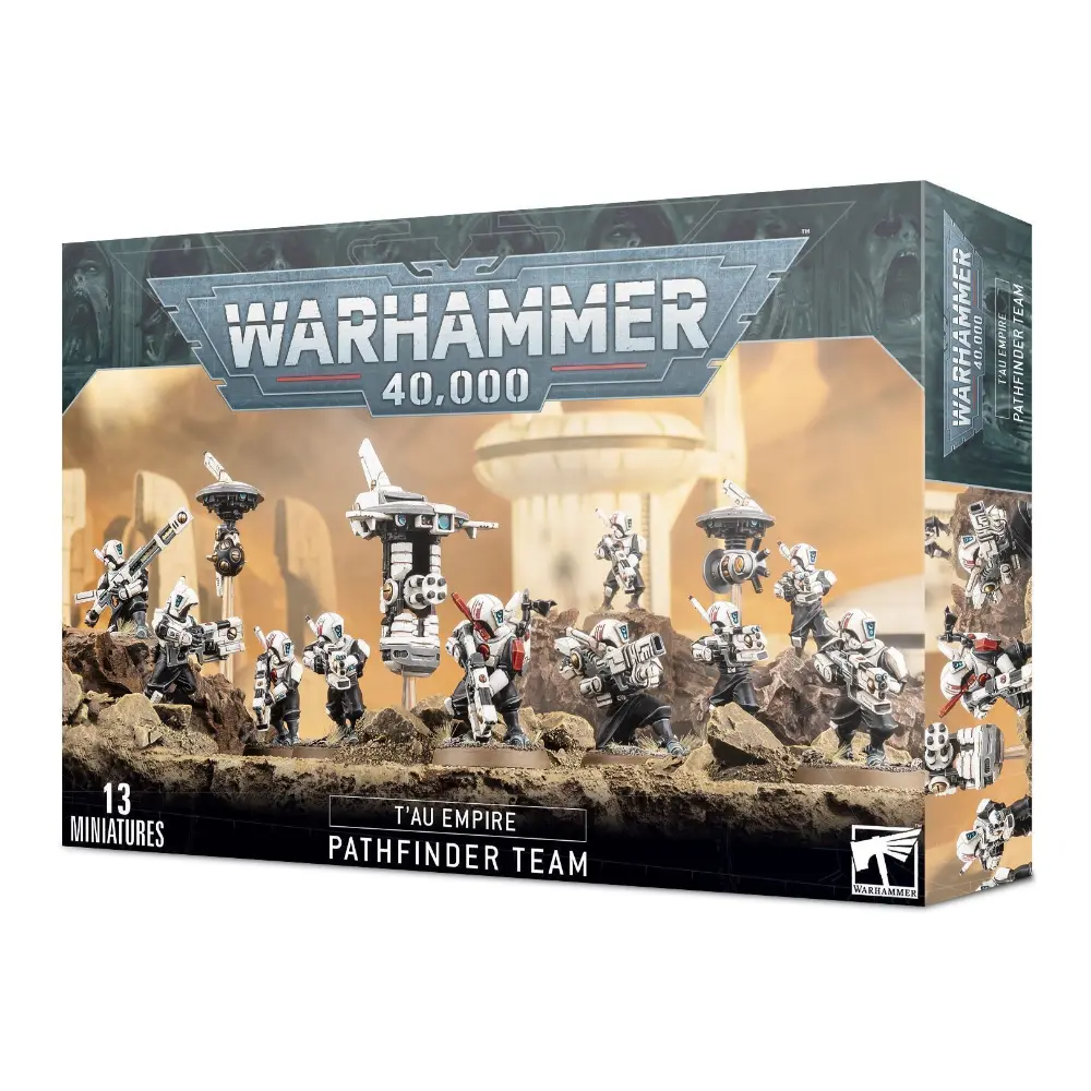Warhammer 40K Tau Empire Pathfinder Team Rastreadores 13 Miniaturas