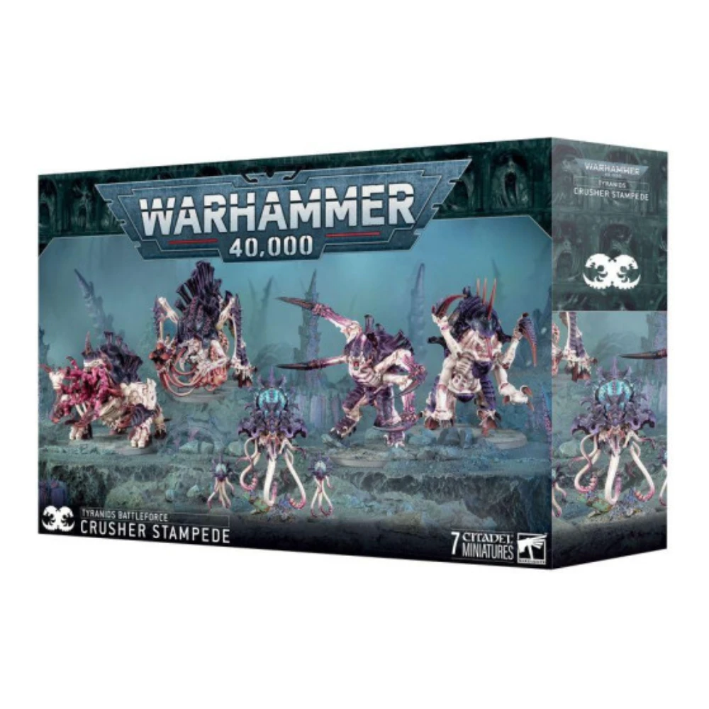 Warhammer 40K Tyranids Battleforce Estampida Aplastante 7 Miniaturas