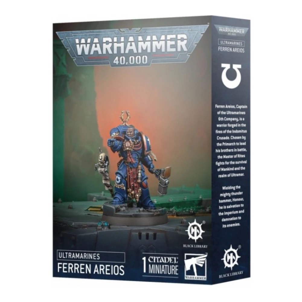 Warhammer 40K Ultramarines Ferren Areios 1 Miniatura
