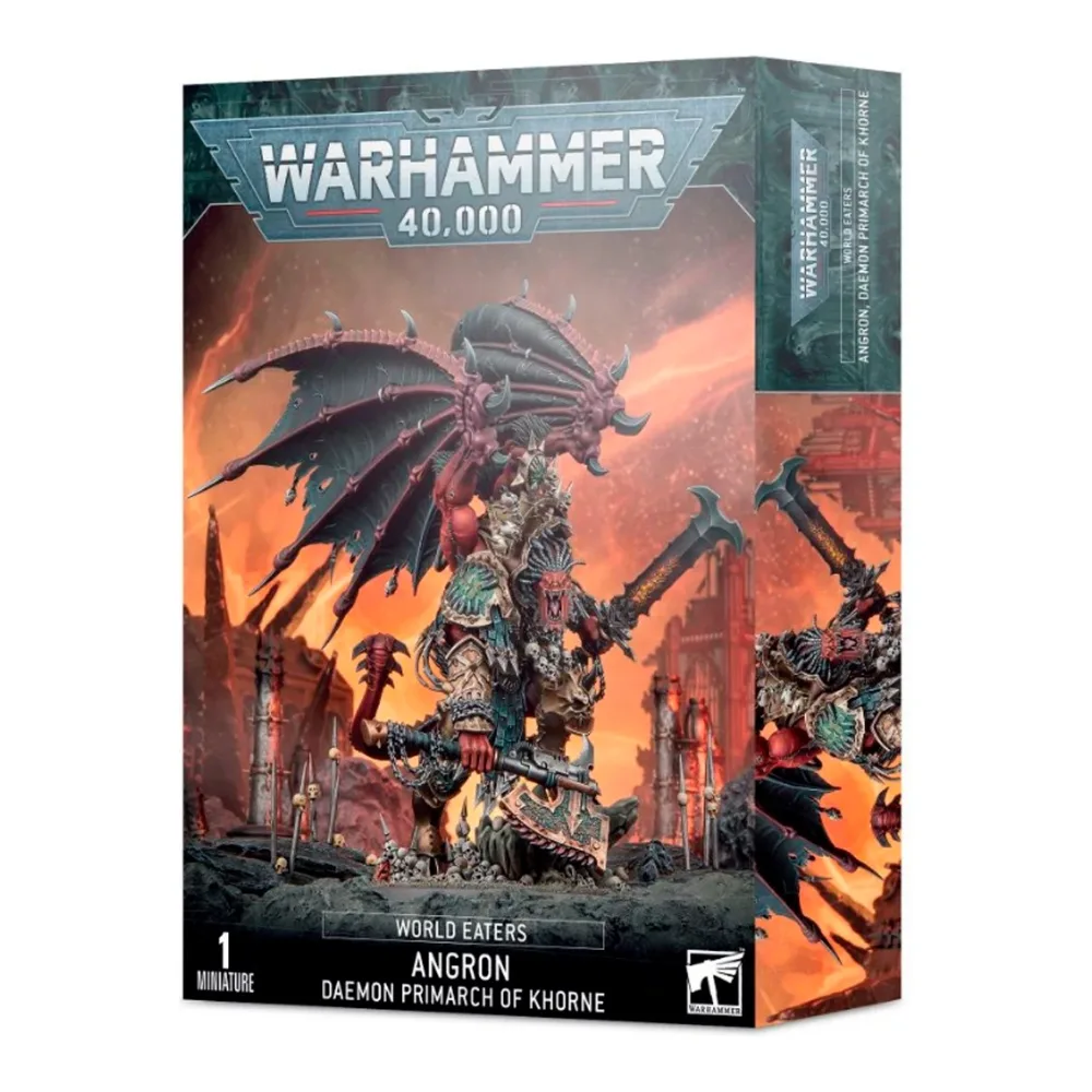 Warhammer 40K World Eaters Angron Primarca Daemon de Khorne 1 Miniatura