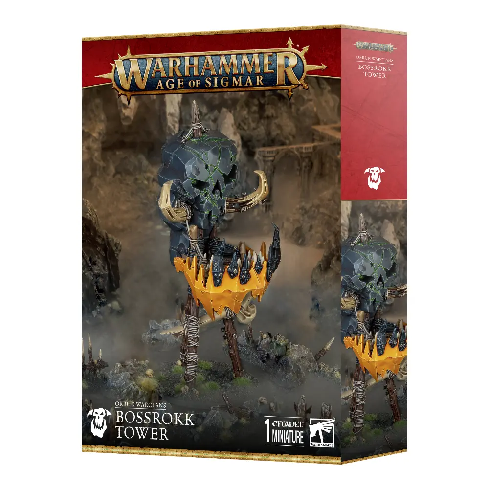 Warhammer Age of Sigmar Bossrok Tower Torre Rokoza de Jefazo 1 Miniatura