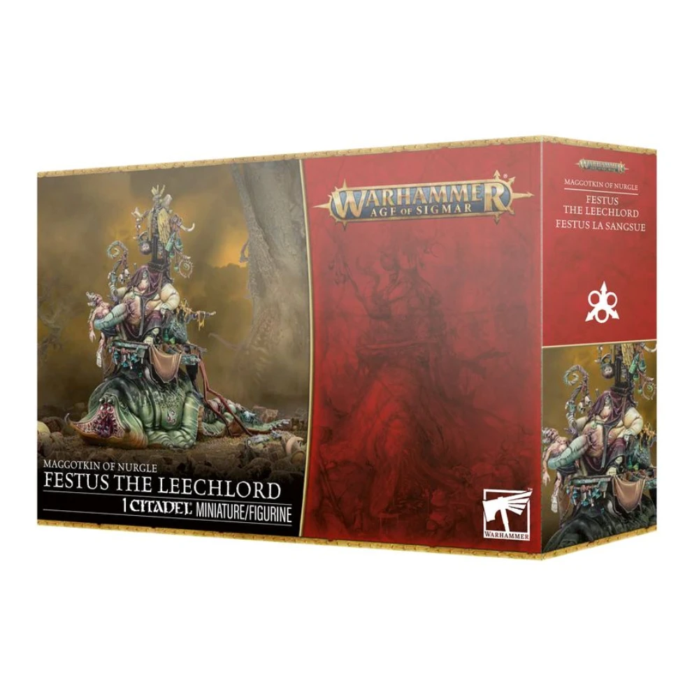 Warhammer Age of Sigmar Festus Señor de las Sanguijuelas 1 Miniatura