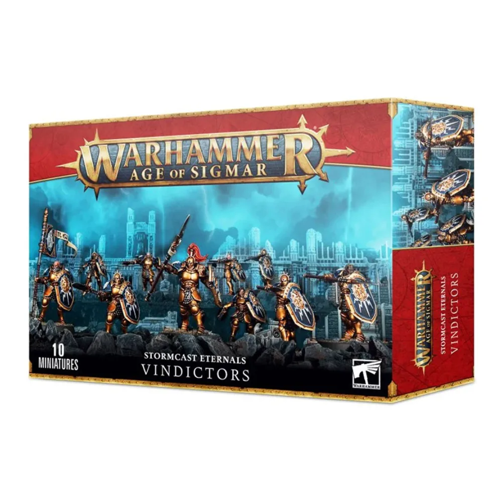 Warhammer Age of Sigmar Stormcast Eternals Vindicadores 10 Miniaturas