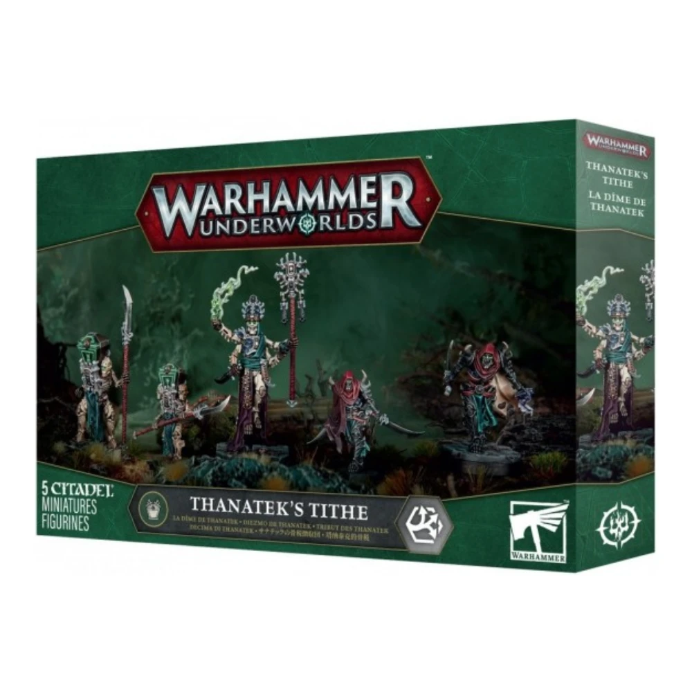 Warhammer Underworlds Diezmo de Thanatek 5 Miniaturas