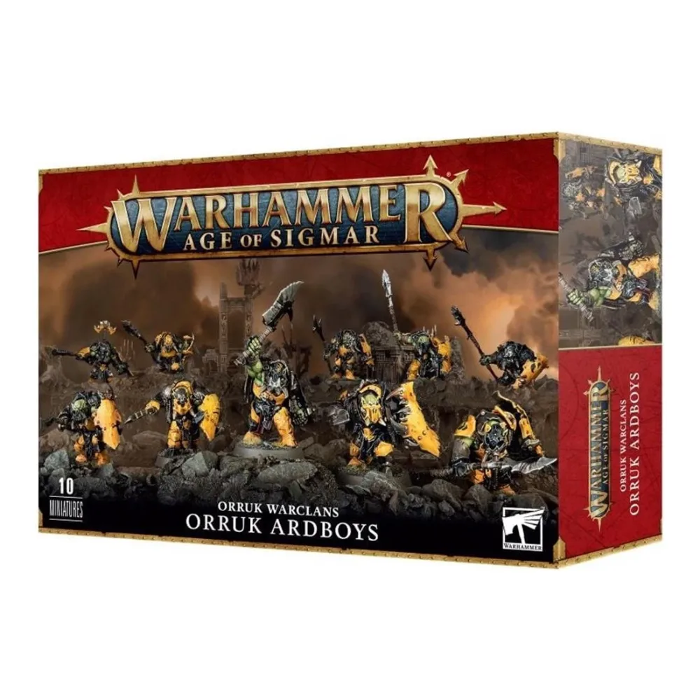 age of sigmar orruk ardboys