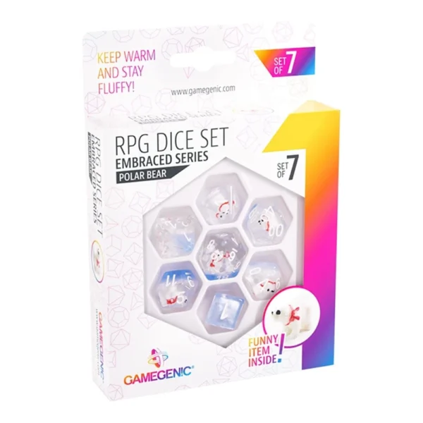 Pack de Dados Gamegenic Polar Bear